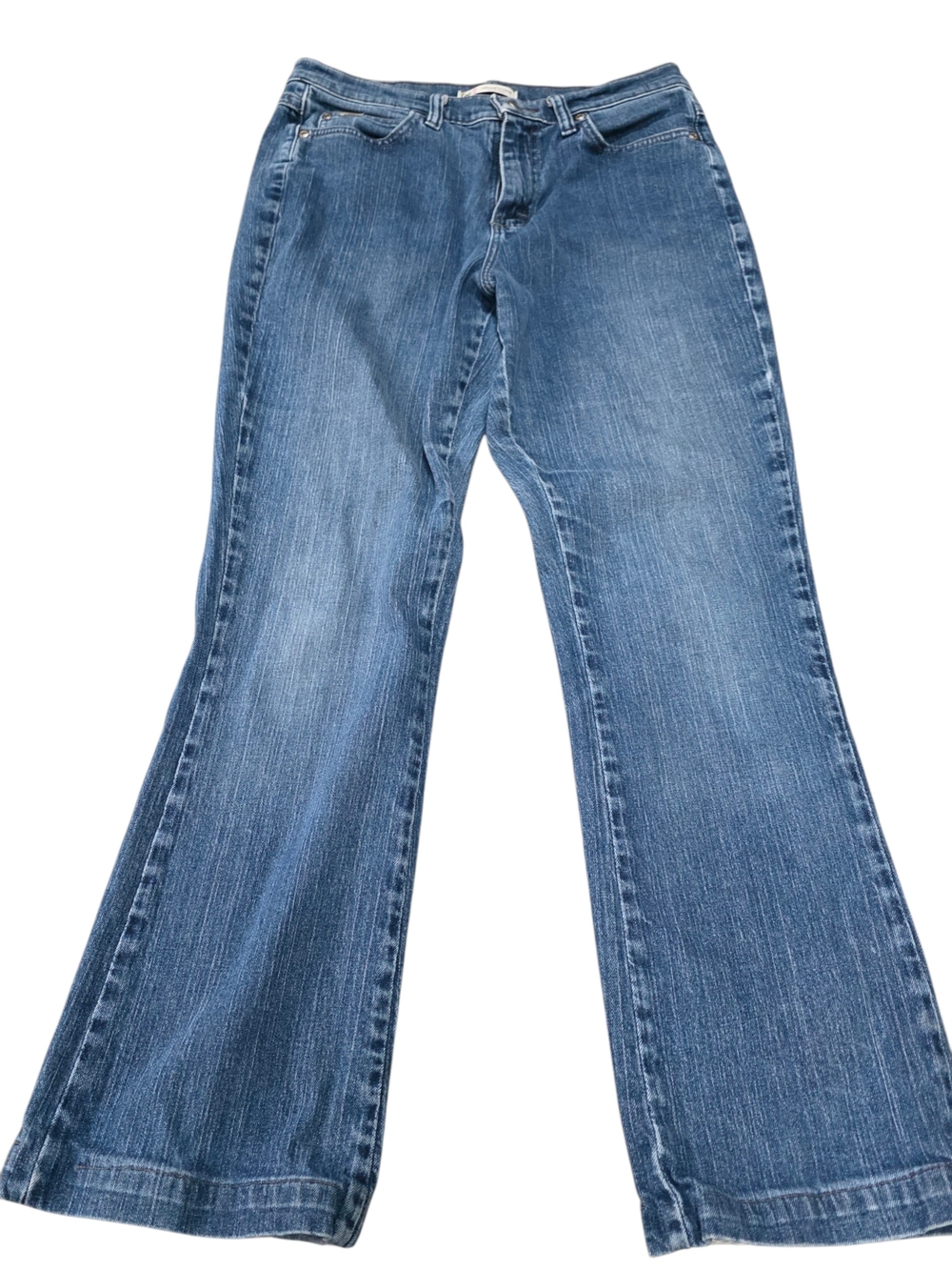 Women's Lee Classic Blue Women's Relaxed Flared Jeans (SIZE:10Med)